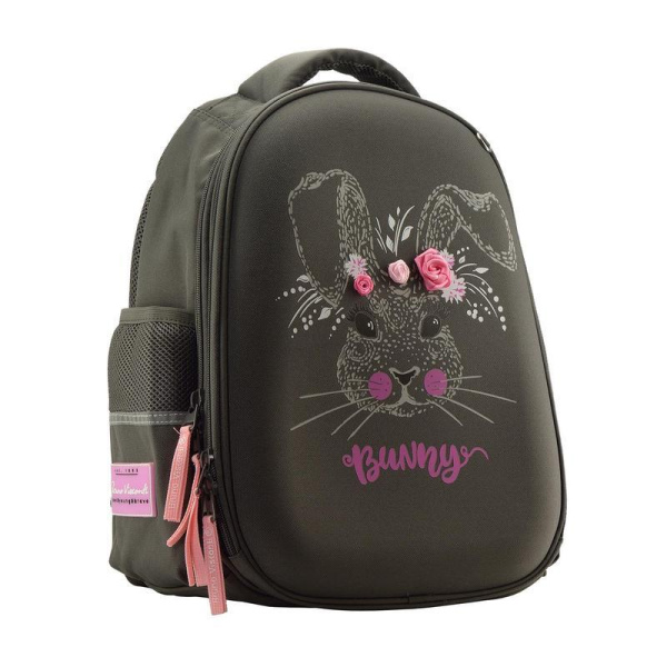 Рюкзак школьный Bruno Visconti Заяц sweet bunny темно-серый
