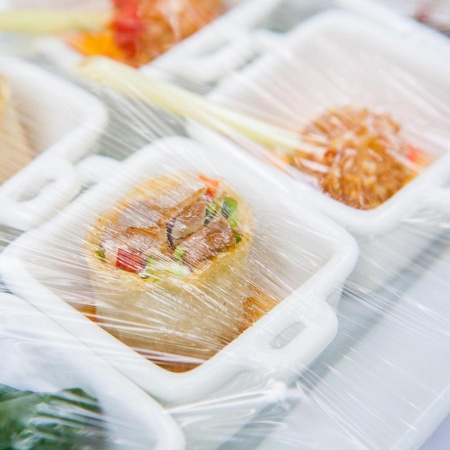 Пленка пищевая ПВХ (дышащий) 30 см x 300 м 7.5 мкм