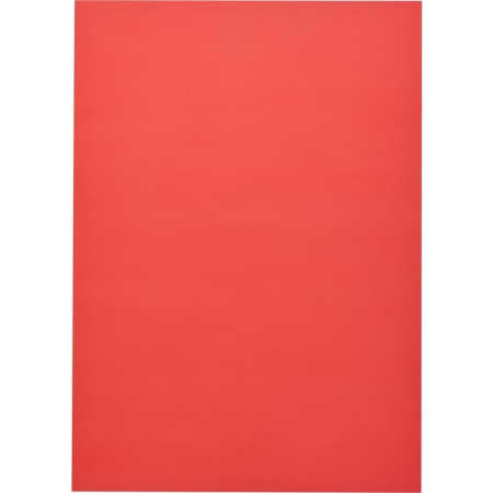 Обложки для переплета пластиковые ProMega Office красные, прозр., А4, 200мк