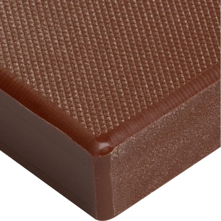 Доска разделочная Chefplast пластик 60х40х1.8 см коричневая