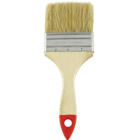 Кисть малярная плоская Шабашка №1.5 из искусственной щетины 38 мм