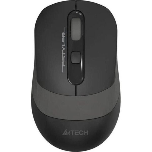 Мышь проводная A4tech Fstyler FM10S черная/серая (FM10S USB GREY)