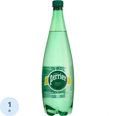 Вода минеральная Perrier столовая газированная 1 л
