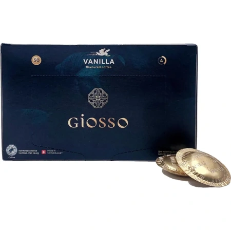 Кофе в капсулах для кофемашин Giosso Vanilla (50 штук в упаковке)