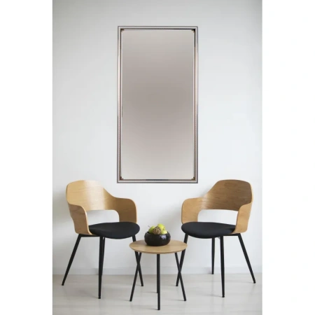 Зеркало настенное 121Б (белая косичка, 600x1200 мм, прямоугольное)