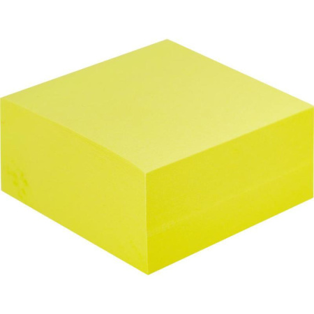 Стикеры Attache 76х76 мм желтые неоновые 400 листов