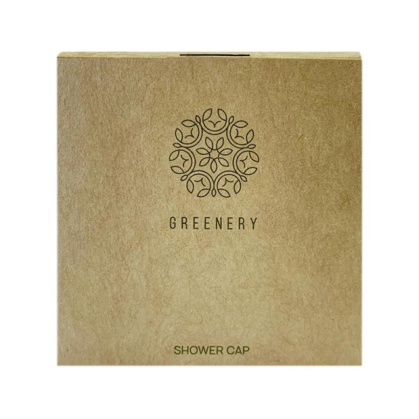 Шапочка для душа Greenery картон (250 штук в упаковке) в упаковке)