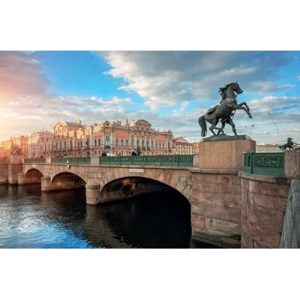 Календарь настенный 3-х блочный 2026 Питер 34x80.5 см