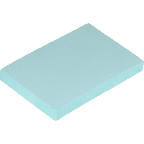 Стикеры Attache Economy 76x51 мм пастельный синий (1 блок, 100 листов)