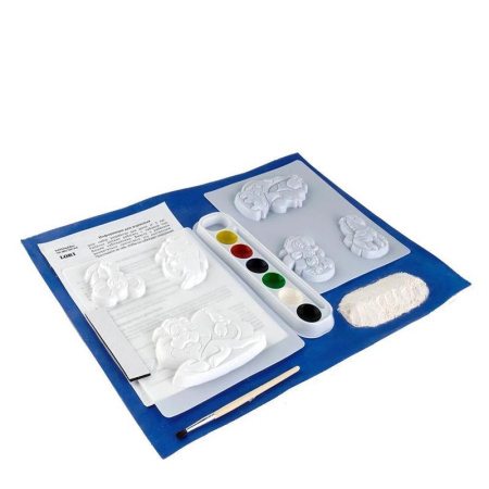 Набор для изготовления магнитов Lori из гипса Африканские животные