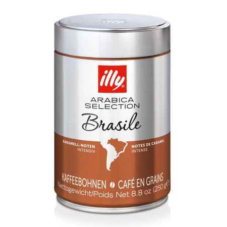 Кофе в зернах Illy Brasile 100% арабика 250 г