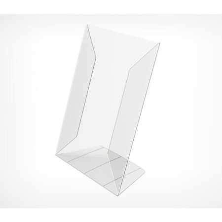 Держатель для информации пластиковая A5 148х210 прозрачный мм