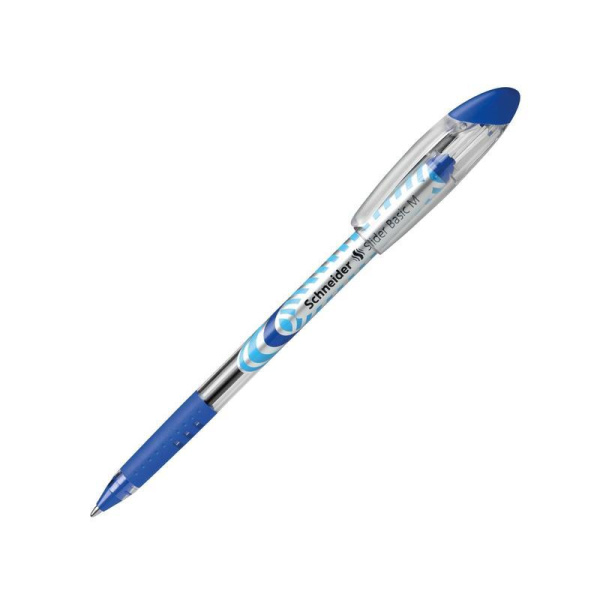 Ручка шариковая Schneider Slider синяя (толщина линии 0.5 мм)