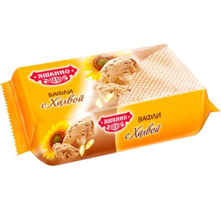 Вафли Яшкино с халвой 200 г Вафли Яшкино с халвой 200 г