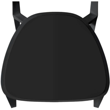 Стул для столовых SHT-S111-P черный (пластик)