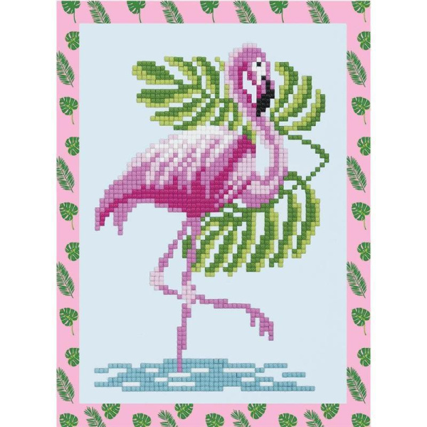 Набор для изготовления алмазной мозаики Фрея Фламинго