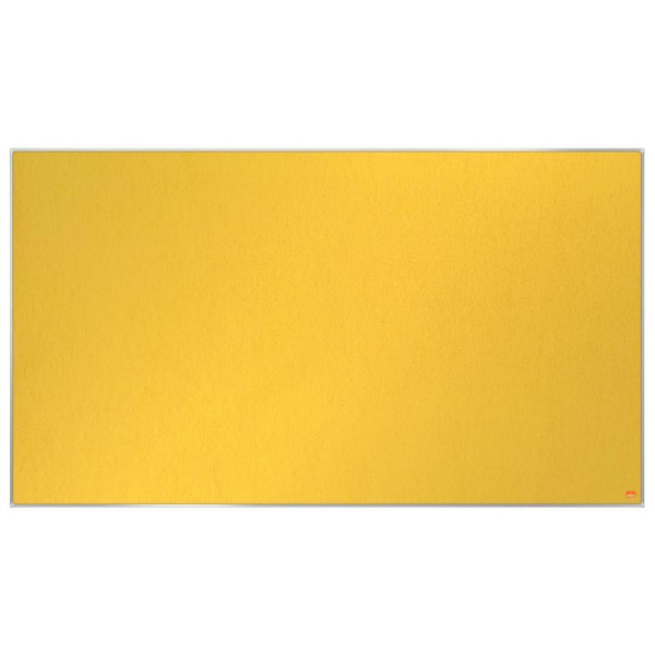 Доска текстильная 69x122 см Nobo Impression Pro цвет покрытия желтый  алюминиевая рамка