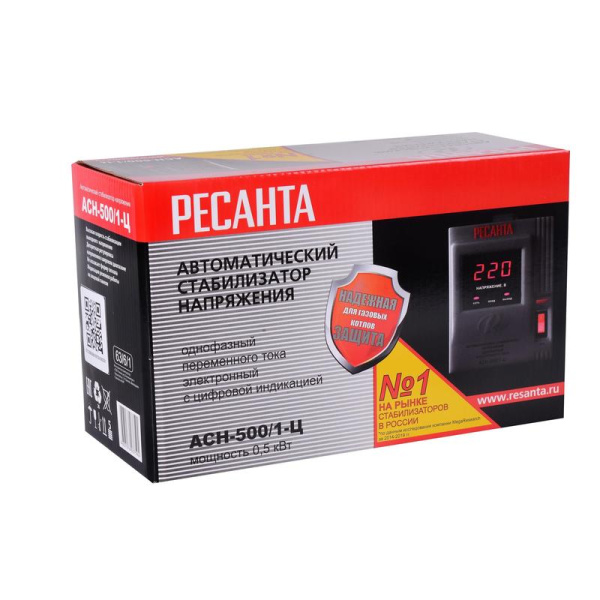 Стабилизатор напряжения Ресанта АСН-500 1-Ц