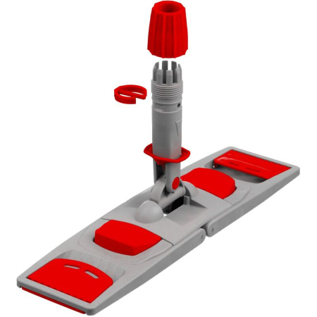 Держатель для мопов Luscan Professional 50х11 см пластик красный