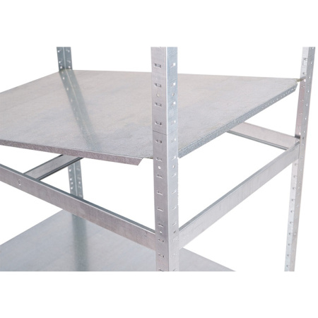 Стеллаж металлический HIT оцинкованный (4 полки, 912х500х1824 мм)