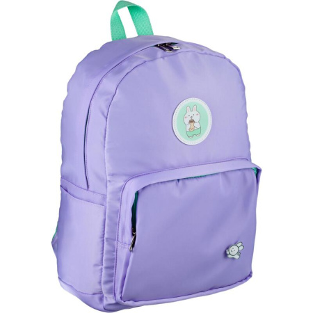 Рюкзак школьный №1 School Зайчики сиреневый