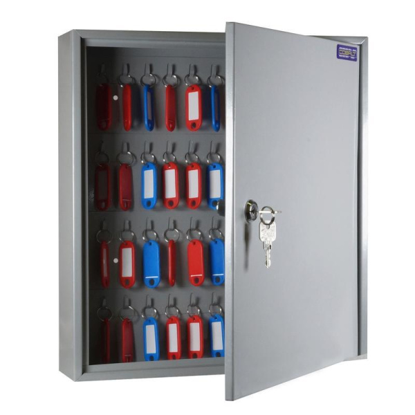 Шкаф для ключей Cobalt К-48 серый (на 48 ключей, металл)