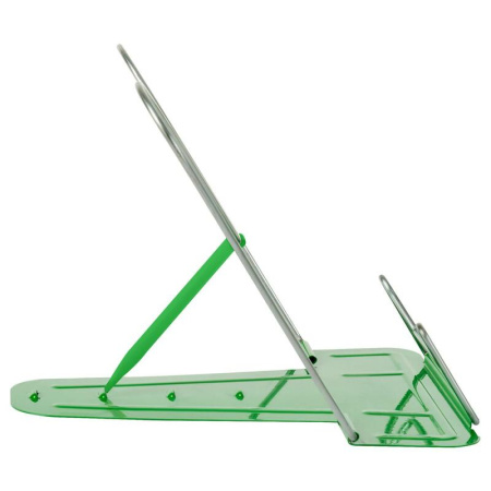 Подставка для книг Стамм металлическая зеленая