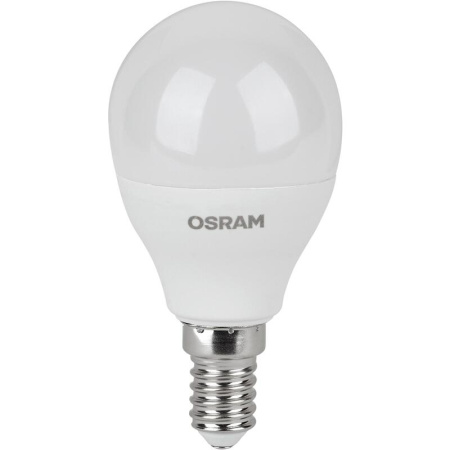 Лампа светодиодная Osram 7 Вт Е14 (Р, 3000 К, 560 Лм, 220 В,  4058075579620)