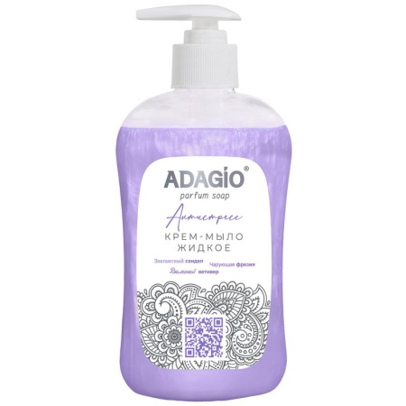 Крем-мыло Адажио Антистресс 500 мл Крем-мыло Адажио Антистресс 500 мл