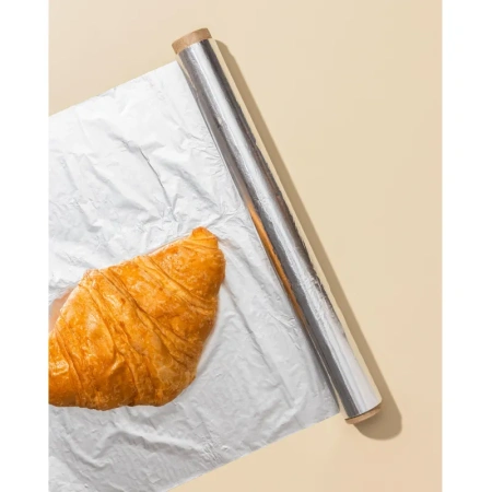 Фольга пищевая алюминиевая Комус 29 см х 10 м (толщина 9 мкм)