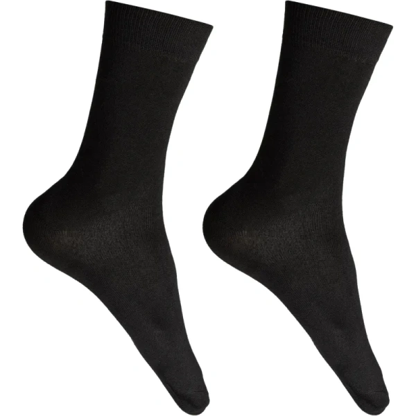 Термоноски мужские чёрные без рисунка размер 27-29