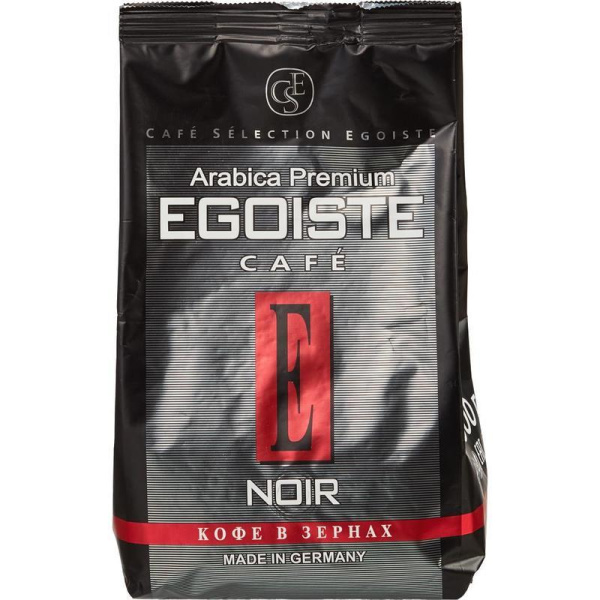 Кофе в зернах Egoiste Noir 100% арабика 500 г