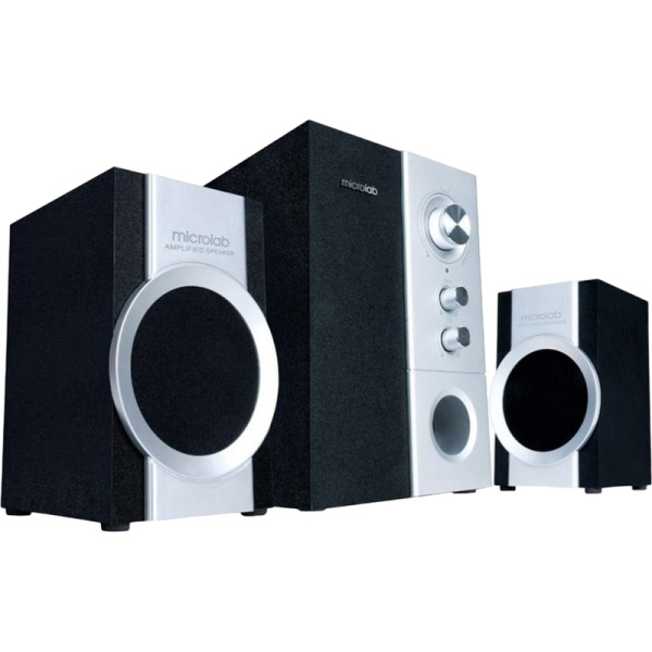 Колонки 2.1 Microlab M-590 черные/серые (80003131)