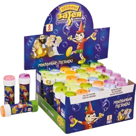 Мыльные пузыри Веселая Затея Пиноккио 60 мл