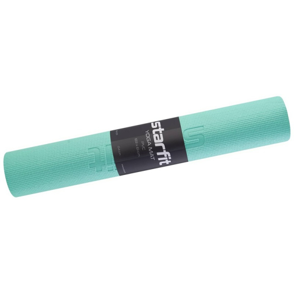 Коврик для фитнеса и йоги STARFIT FM-101 183x61x0.4 см мятный
