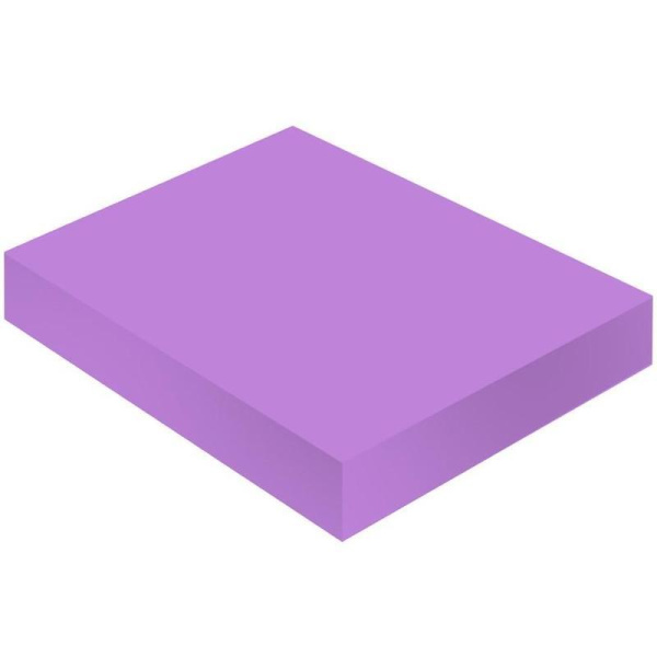 Стикеры 76х51 мм Attache неоновые фиолетовые (1 блок, 100 листов)
