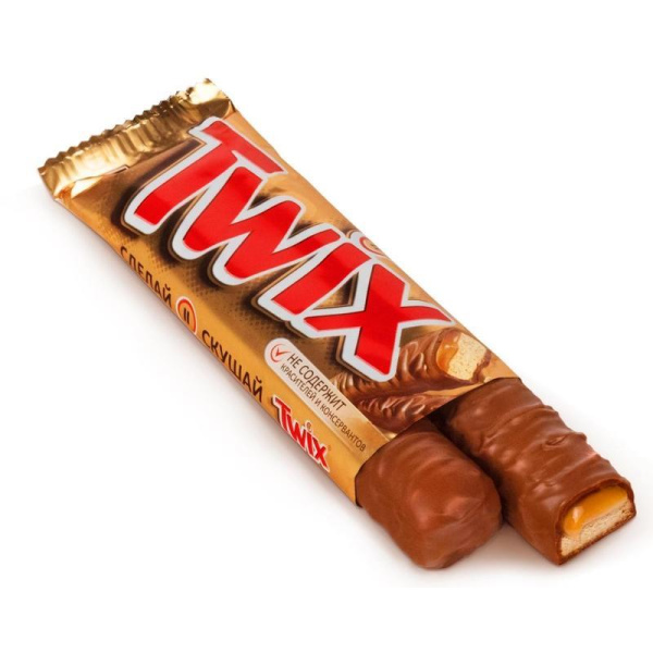 Шоколадный батончик Twix 55 г