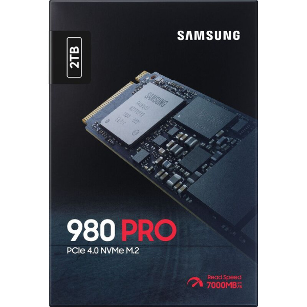 SSD накопитель Samsung 980 Pro 2 ТБ (MZ-V8P2T0BW)