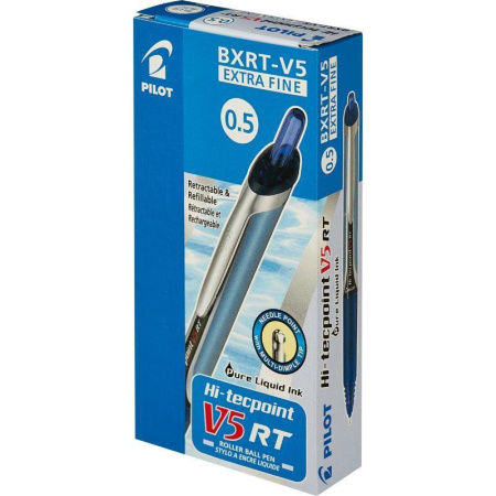 Роллер автоматический Pilot BXRT-V5 синий (толщина линии 0.25 мм)