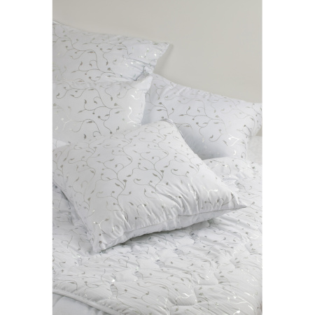 Подушка Эльф SILVER 68х68 см искусственный лебяжий пух/микрофибра