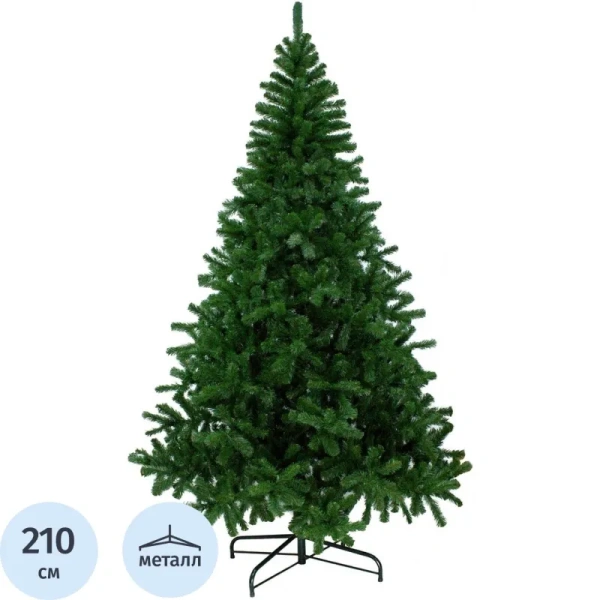 Ёлка искусственная новогодняя Morozco Сибирская напольная 2.1 м