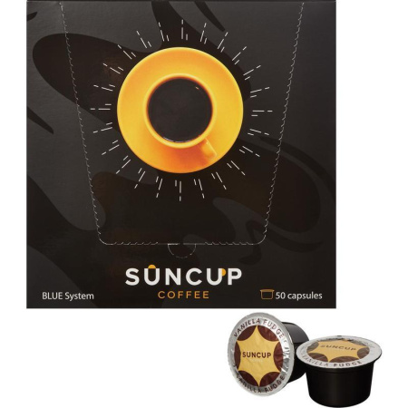Кофе в капсулах для кофемашин Suncup Vanilla Fudge (50 штук в упаковке)