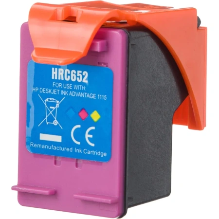 Картридж струйный Комус 652 F6V24AE для HP CMY совместимый