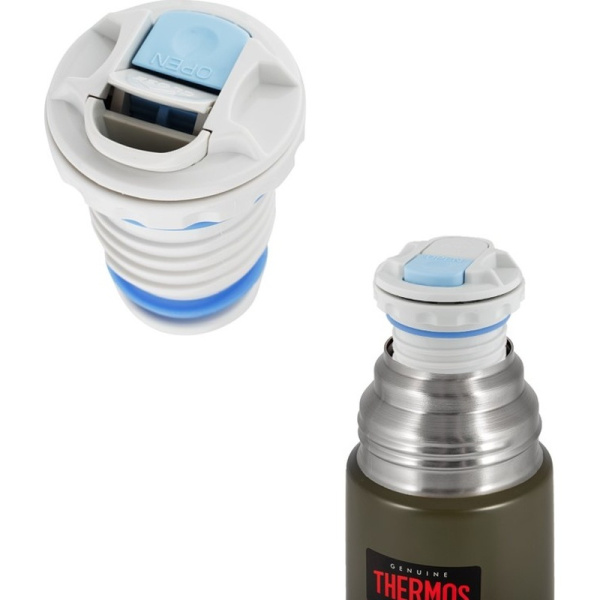 Термос Thermos FBB-1000AG 1 л хаки (с клапаном)