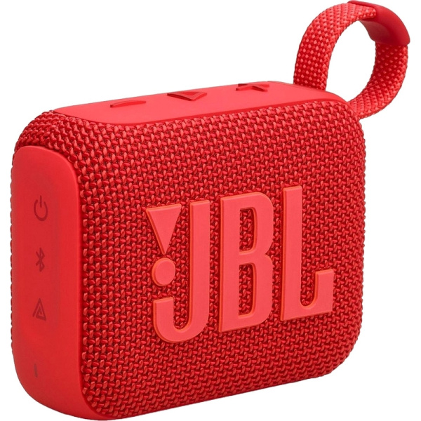 Акустическая система JBL GO 4 красная (JBLGO4RED)