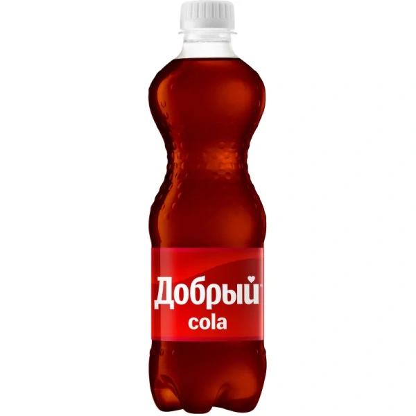 Напиток Добрый Cola газированный 0.5 л Напиток Добрый Cola газированный 0.5 л