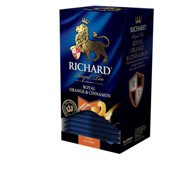 Чай Richard Royal Orange & Cinnamon черный 25 пакетиков