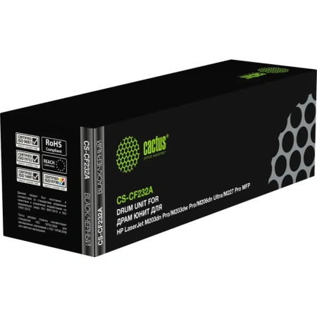 Фотобарабан Cactus CS-CF232A 3400 для HP чёрный совместимый