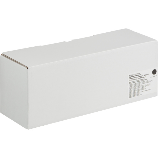 Картридж лазерный Retech Q2612A/FX-10/703 для HP/Canon черный  совместимый