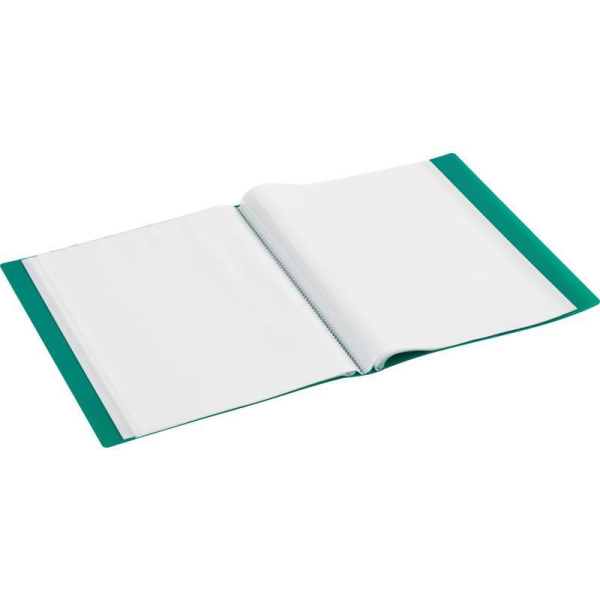 Папка файловая на 60 файлов Attache зеленая